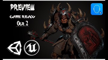 PREVIEW GAME READY 3D Character Ogre 2