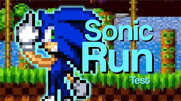 Sonic Run - Stick Nodes Animation
