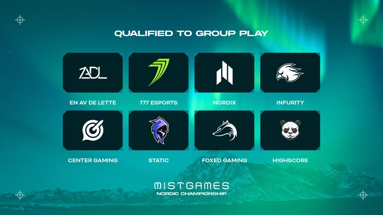 MistGames Nordic Championship - Group Play - Nordix vs Static / 777 Esports vs Foxed Gaming