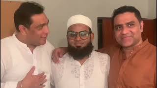 The legend actors, Qasir piya and ￼ Shahed khan || other people get together