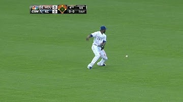 HOU@KC: Dominguez lines single to center, plates run