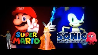 KARAOKE COVER  Super Mario vs Sonic the Hedgehog Rap Battle