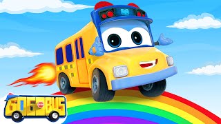 Colors Song 🌈 | Honk, Honk ! Learn Colors On Ride With GoGoBus 🚍