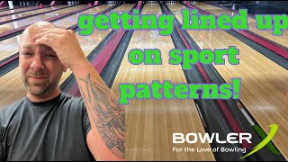 Lining up on Sport patterns in bowling | Why your typical moves don t work on sport shots