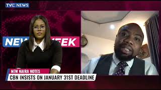 (WATCH) CBN Insists On January 31st Deadline For Old Naira Notes