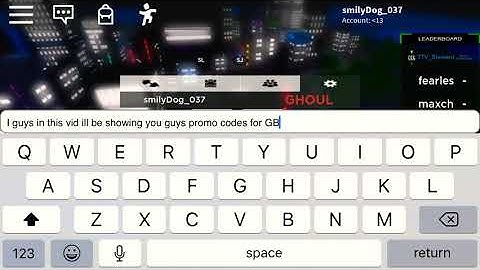 Roblox GBN promo codes