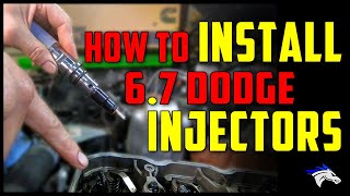 How To Install Fuel Injectors on a Dodge Cummins 6.7L | DDP 15% Over Injectors #dodge #cummins #fyp