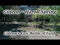 Gideon&#39;s Spring, Harod Spring, Israel, Jezreel Valley, Gideon Defeats the Midianites Bible Story