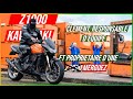 Je test la z1000 kawasaki  une vrais merguez 