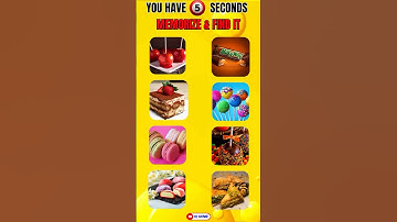 Quick Memory Challenge: Locate the Picture in 5 Seconds. #quizgames #brainteaser