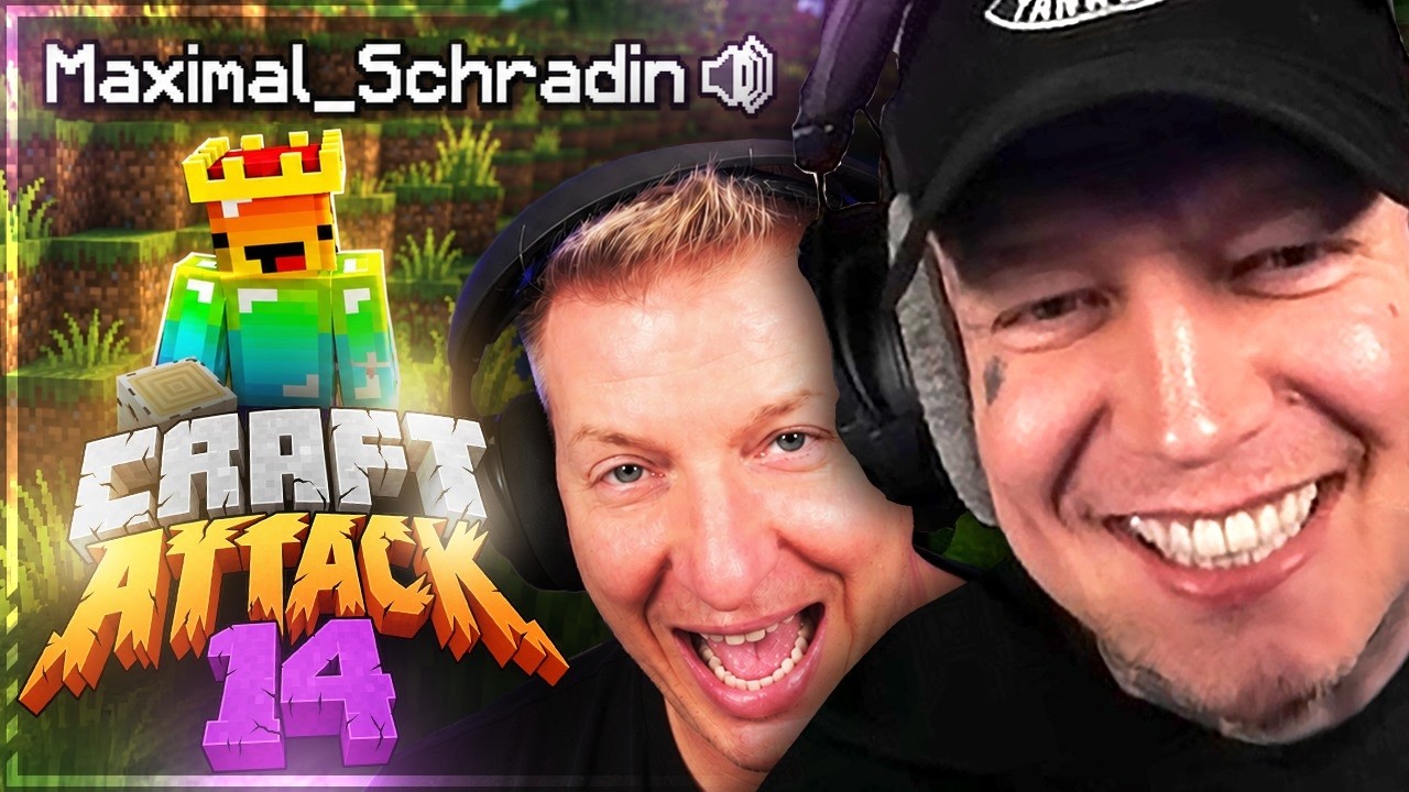 GROßE PLÄNE und KLEINE IQs🤣😡 LOS GEHTS!! | Craft Attack 14 | SpontanaBlack