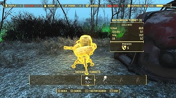 Fallout 4 - Red Rocket Truck Stop: Quick Build (Defense, Water, Food) For Settlement Gameplay PS4