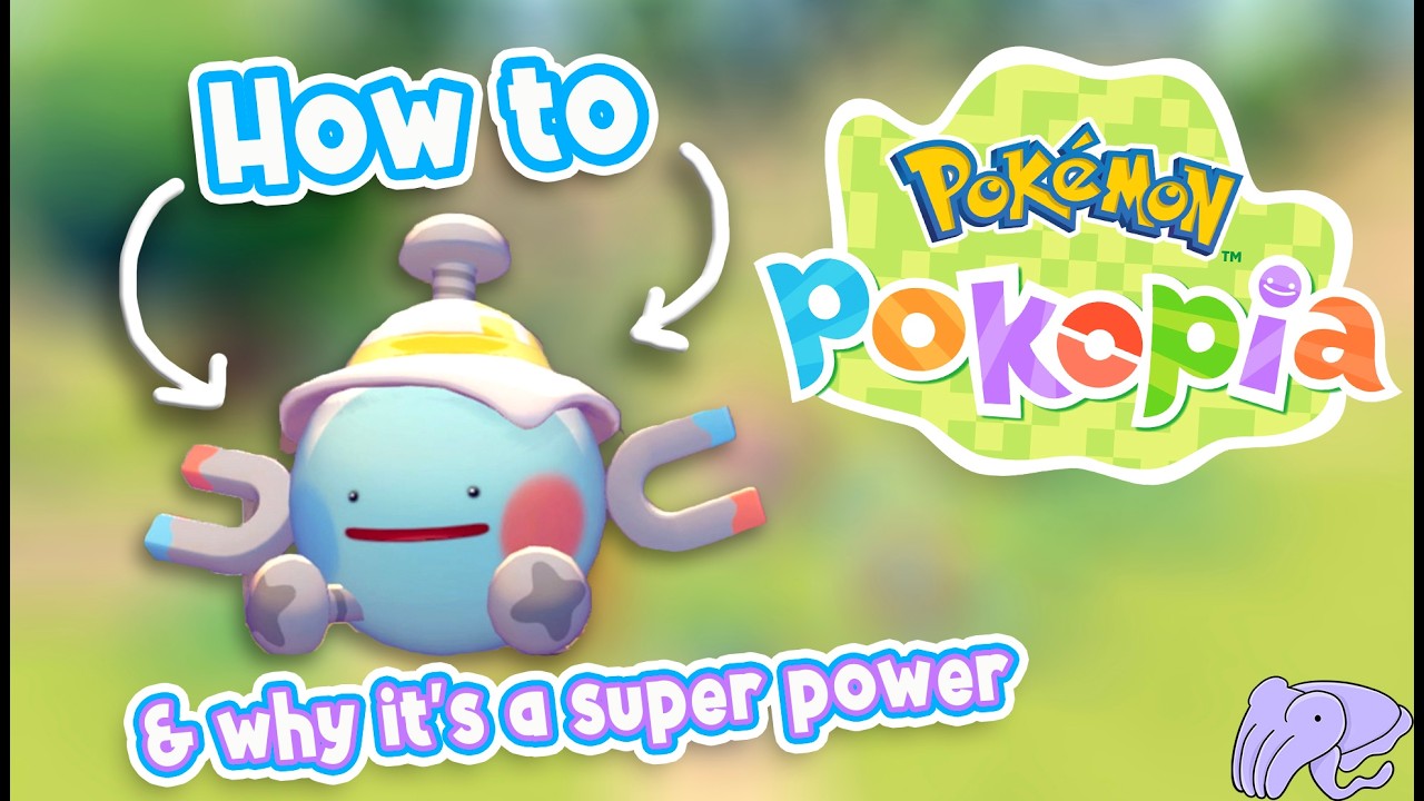 Too Powerful?! How to Use Magnet Rise (Magnemite) Ability - Pokemon Pokopia Postgame