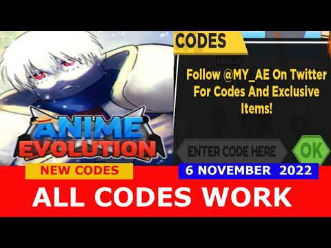 ALL CODES WORK* [UPDATE] Anime Evolution Simulator ROBLOX