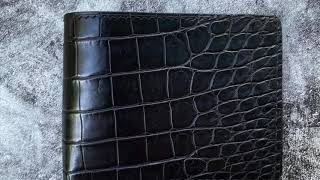 Handmade Black Alligator Men Wallet In Da Nang City -  WhatsApp +84936221813 screenshot 5