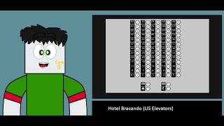 Animated: Modernized US Traction Elevators, Hotel Bracando, Washington