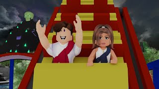 OUR THEME PARK DATE WAS A DISTASTER!! Escape The Theme Park Obby