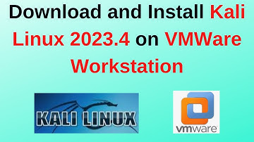 How to download and install Kali Linux 2023.4 on VMWare Workstation | Kali Linux Installation 2024