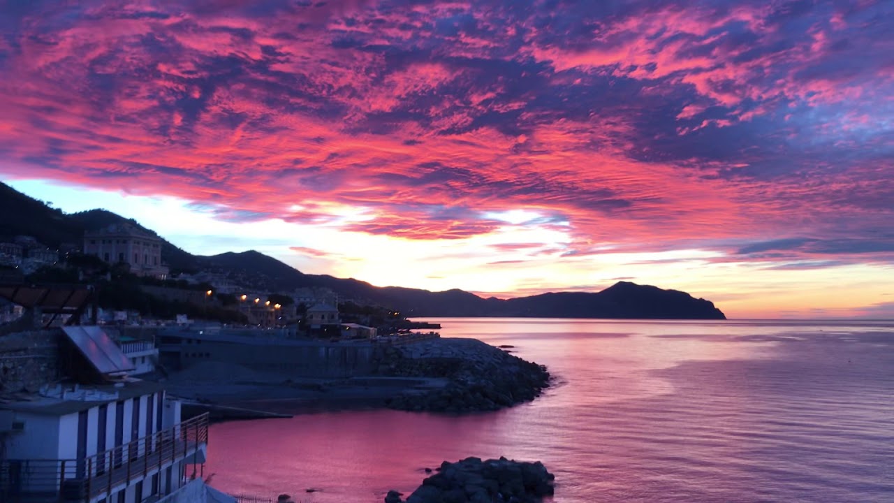 Alba incredibile GenovaQuinto Nervi YouTube