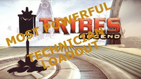 Tribes Ascend: Best Technician Loadout