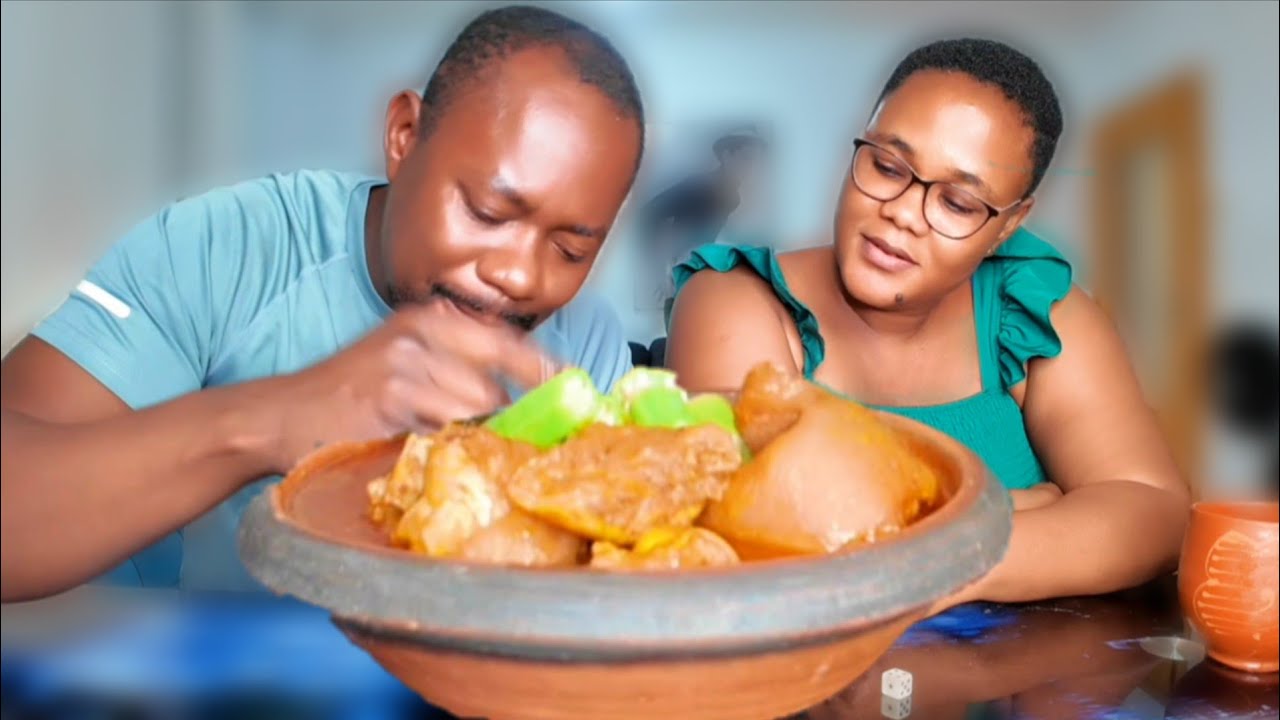 Dice The Number and Eat Mukbang Challenge, African food mukbang