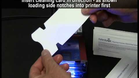 How to Clean a FutureLogic Printer: 3 month