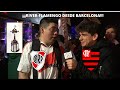 River - Flamengo: así se vivió en la Peña de Barcelona la Copa Libertadores