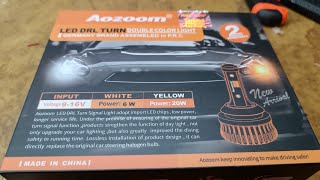 Обзор Дхо + Поворотники Aozoom led dro turn