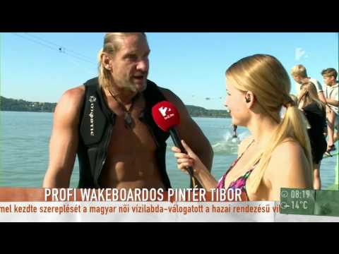 Mádai Vivien bikiniben állt Pintér Tibor mellé a wakeboardra  tv2.hu/mokka