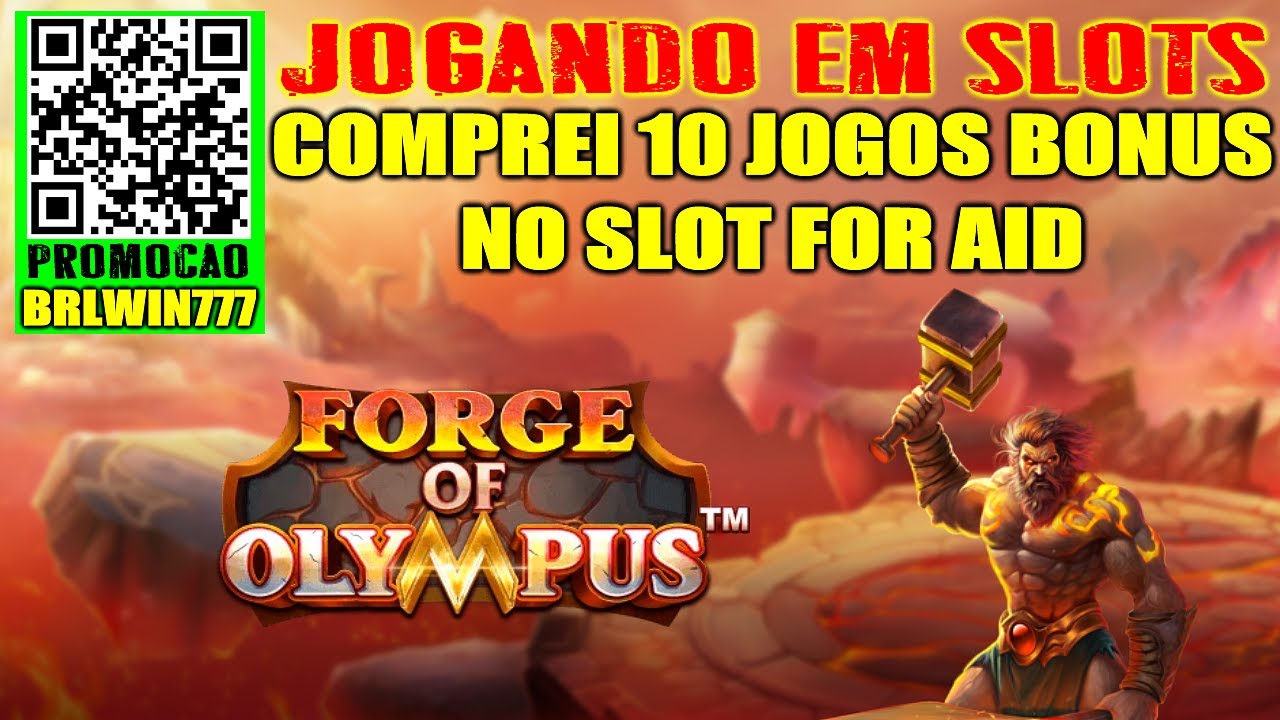 JOGANDO SLOT ONLINE Forge of Olympus COMPREI 10 JOGOS BONUS NO SLOT ...