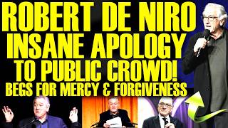 Robert De Niro JUST APOLOGIZED TO PUBLIC CROWD In The WORST WAY Imaginable! This Is HILARIOUS