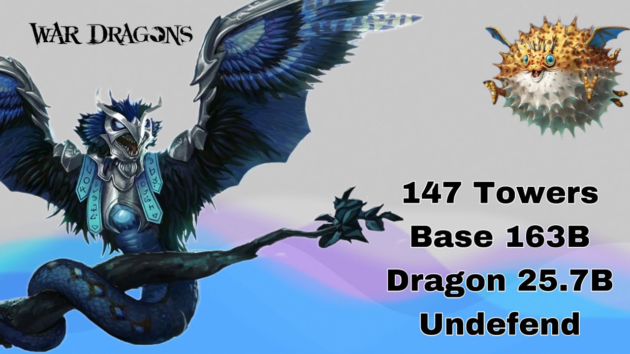 First PiwPiw. 147 TOWERS. BASE 163B. DRAGON 25.7B. UNDEFEND - YouTube