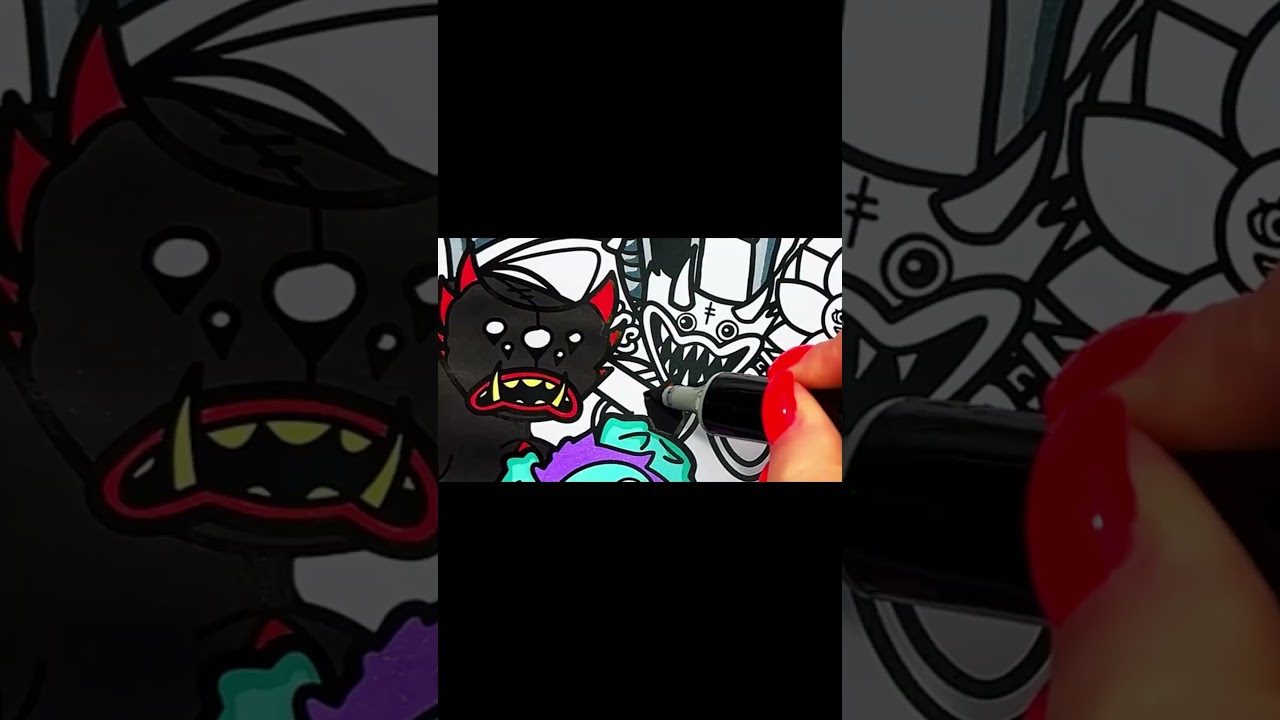 Poppy Playtime Chapter 3 Coloring  Pages 