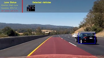 Real Time Road Lane and Car Detection - ADAS - GL Elektric - Video 3