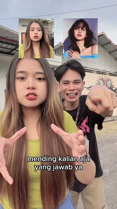 Lebih cantik Intan atau Lisa Blackpink ? #shorts