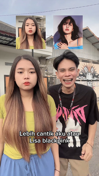 Lebih cantik Intan atau Lisa Blackpink ? #shorts