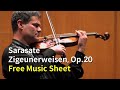 Sarasate - Zigeunerweisen in C Minor, Op.20 | Wolfgang Mertes | Free Music Sheet