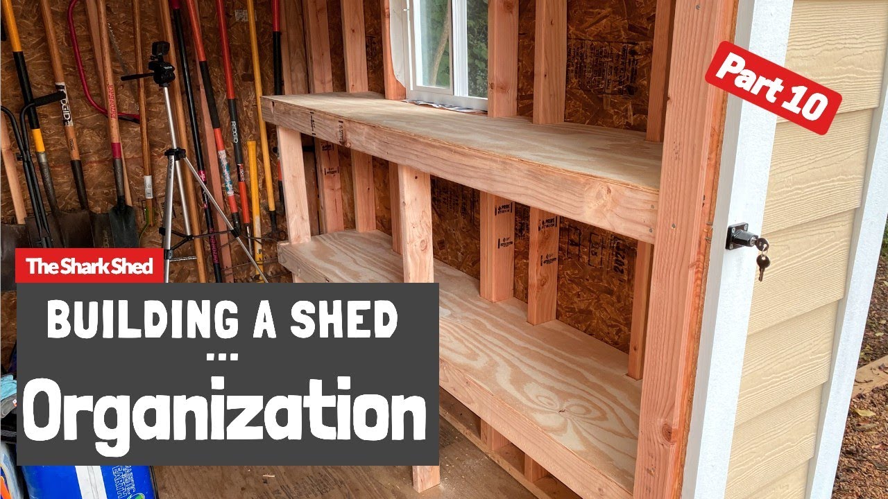 Shed organization on the CHEAP! 