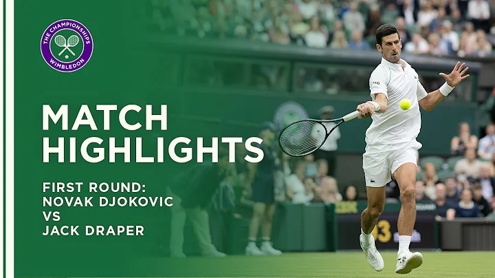 Novak Djokovic vs Jack Draper | First Round Highli...