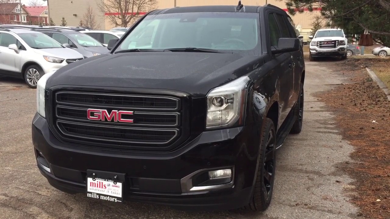 2019 GMC Yukon 4WD SLT 190405 - YouTube Mills Motors Buick GMC Ltd.