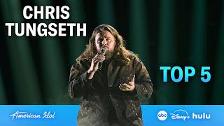 Chris Tungseth Beautiy Covers what Was I Made For By Billie Eilish  American Idol 2026