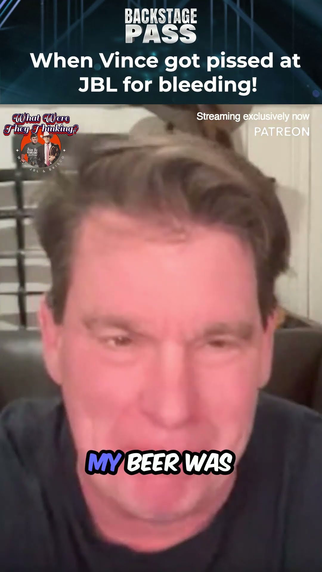 Why did Vince McMahon get pissed at JBL? #wwe #vincemcmahon #wrestling #SHORTS