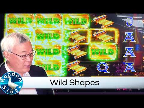 Pharaoh Link Blue Edition Slot Machine Wild Shapes Bonus