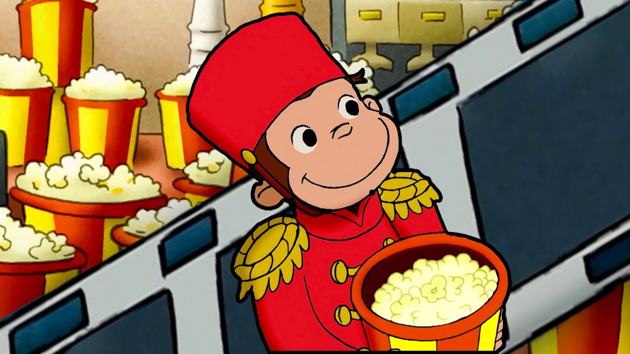 Wieczór filmowy George'a! | Ciekawski George | Bajki Po Polsku