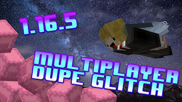 Minecraft Java 1.16.5 Multiplayer Any Item Dupe Glitch! (Working On Realms) *NEW*