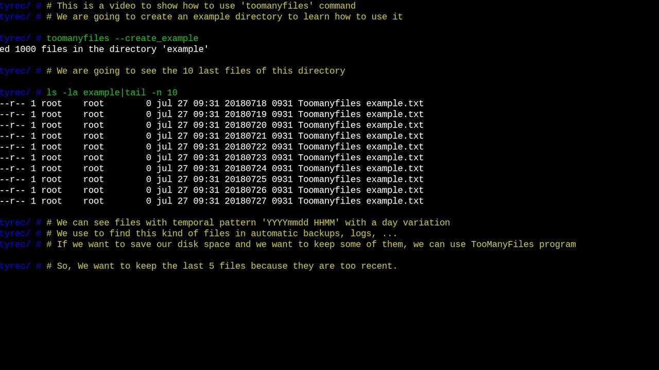 Too Many Files HOWTO - YouTube