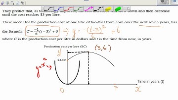 Application of quadratic equation - NCEA Level 1 Merit/Excellence question