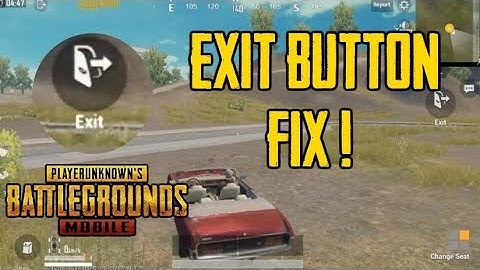 HOW TO EXIT FROM CAR IN PUBG PROBLEM SOLVED! Tencent Gaming Buddy (NEW UPDATE)|PUBGM|