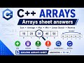 COMP 102 C++ IT Program | Array Sheet part 2