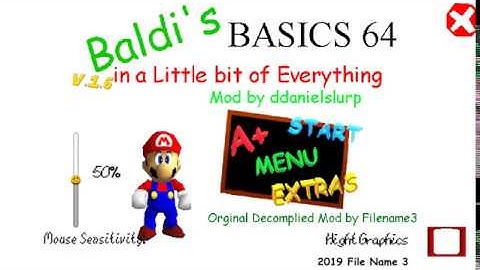 Baldi s Basics in a Little Bit of Everything 64 v1 6  Part 5